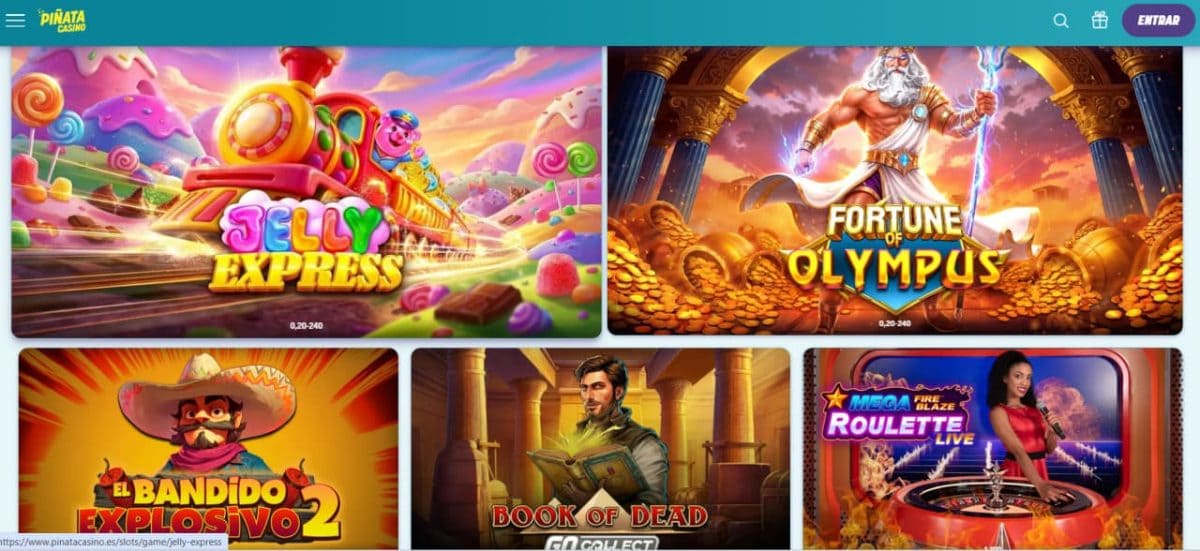 Piñata Casino 2026: bono, juegos y pagos en España image 1