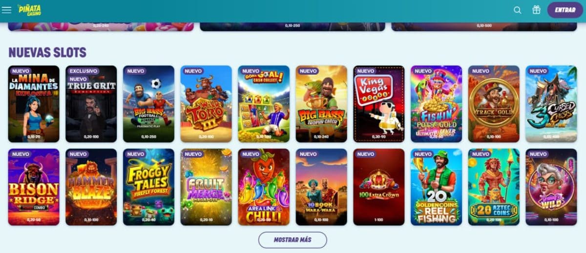 Piñata Casino 2026: bono, juegos y pagos en España image 2