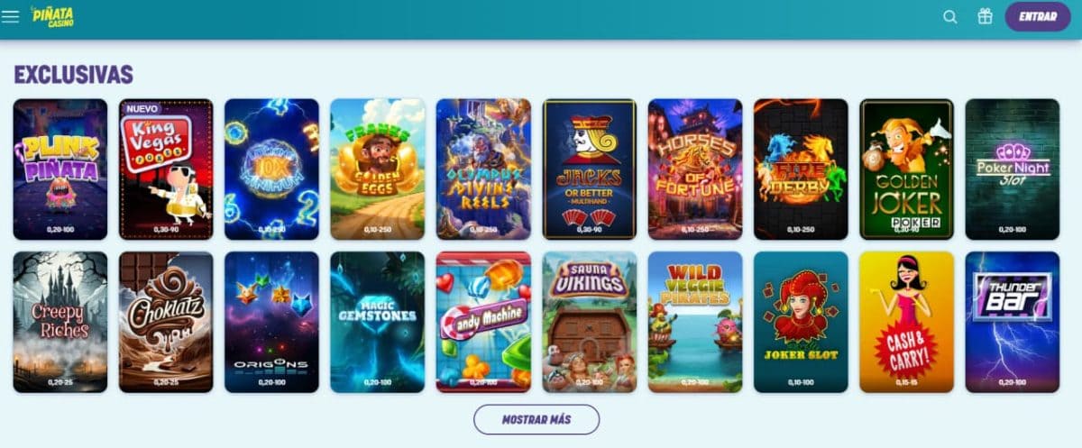 Piñata Casino 2026: bono, juegos y pagos en España image 4